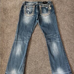 Miss Me Women's Blue Boot Cut Jeans